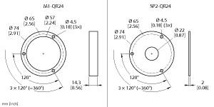 TURCK 1590918 / M3-QR24 Encoder Sensors