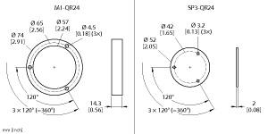 TURCK 1590919 / M4-QR24 Encoder Sensors