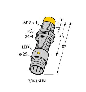 TURCK NI10-G18-AN6X-B1341/UL Inductive Sensors