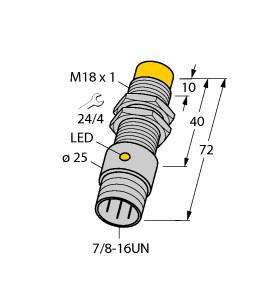 TURCK NI10-G18-AP6-B1341 Inductive Sensors