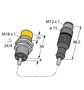 TURCK NI10-G18K-AN6X-0.2-RS4T Inductive Sensors