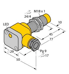 TURCK NI10-G18SK-VP4X Inductive Sensors