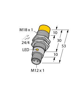 TURCK NI10-M18-Y0-H1141 Inductive Sensors