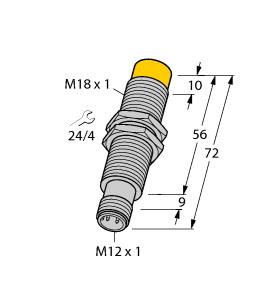TURCK NI10-M18E-SI6-H1143/S968 Inductive Sensors