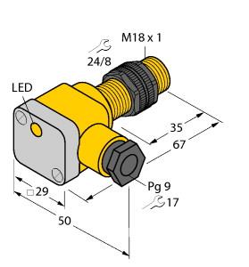 TURCK NI10-P18SK-Y1X Inductive Sensors