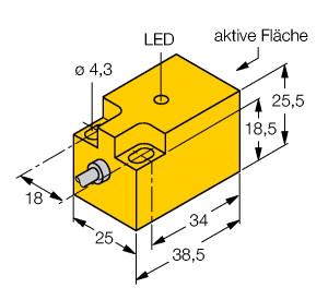 TURCK NI10-Q25-AP6X Inductive Sensors