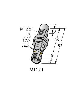 TURCK NI10U-EM12WD-AP6X-H1141/3GD Inductive Sensors
