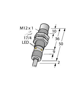 TURCK NI10U-EM12WD-AP6X 7M Inductive Sensors