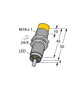 TURCK NI12U-EM18-AN6X Inductive Sensors