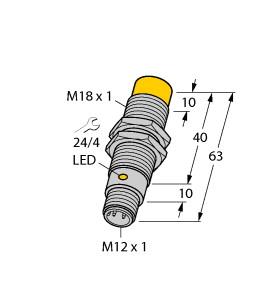 TURCK NI12U-M18-AP6X2-H1141 Inductive Sensors