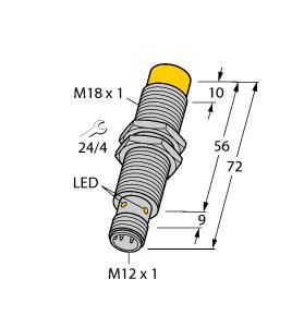 TURCK NI14-M18E-AD4X-H1144 Inductive Sensors