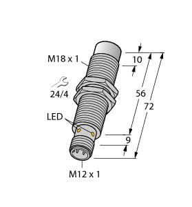 TURCK NI14-MT18E-AP6X-H1141/S1589 Inductive Sensors