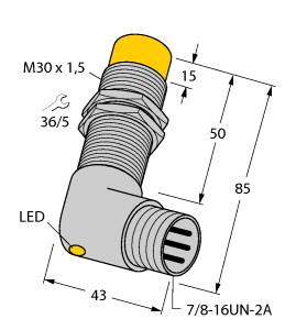 TURCK NI15-G30-AN6X-B1441 Inductive Sensors