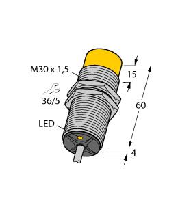 TURCK NI15-G30-AZ3X 7M Inductive Sensors