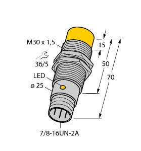 TURCK NI15-G30-VN4X-B1141 Inductive Sensors