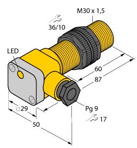 TURCK NI15-P30SK-AP6X2 Inductive Sensors