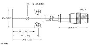 TURCK NI15-Q30-AP6X-0.2-RS4T Inductive Sensors