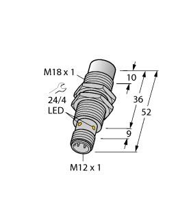 TURCK NI15U-EM18WD-AP6X-H1141 Inductive Sensors