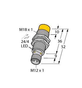 TURCK NI15U-M18-RP6X-H1141 Inductive Sensors