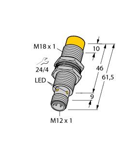 TURCK NI15U-M18M-AP6X2-H1141 Inductive Sensors