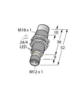 TURCK NI15U-MT18-AP6X-H1141/S1589 Inductive Sensors