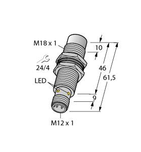 TURCK NI15U-MT18M-AP6X2-H1141/S1589 Inductive Sensors