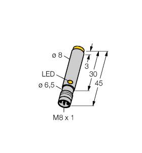 TURCK NI2-H08K-AP6X-V1131 Inductive Sensors