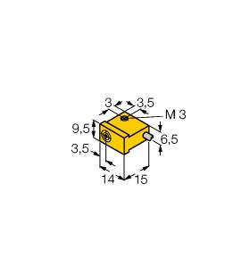 TURCK NI2-Q9.5-AP6/S34 Inductive Sensors