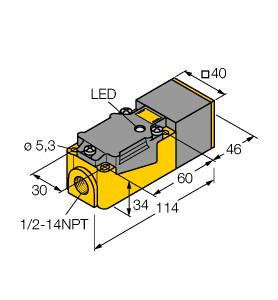 TURCK NI20-CP40-Y1X/S10 Inductive Sensors