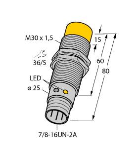 TURCK NI20U-G30-RDZ30X2-B1131 Inductive Sensors