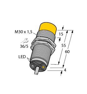 TURCK NI20U-M30-ADZ30X2 Inductive Sensors
