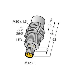 TURCK NI20U-MT30-AP6X2-H1141/S1589 Inductive Sensors