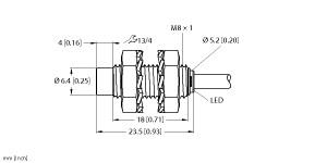 TURCK NI3-EG08K-AP6X Inductive Sensors