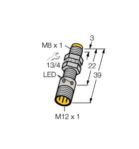 TURCK NI3-EG08K-Y1X-H1341 Inductive Sensors