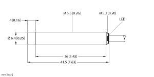 TURCK NI3-EH6.5-AN6X Inductive Sensors