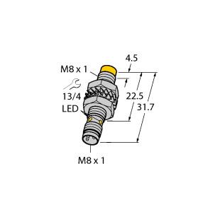 TURCK NI3-M08K-AP6X-V1131 Inductive Sensors