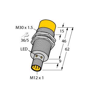 TURCK NI30U-M30-AP6X-H1141 Inductive Sensors