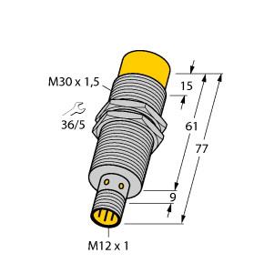 TURCK NI30U-M30E-AP6X-H1141 Inductive Sensors
