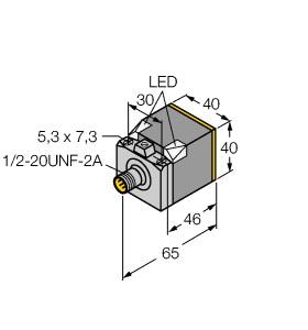 TURCK NI35U-CK40-RDZ30X2-B3131 Inductive Sensors