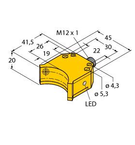 TURCK NI4-DS20-2Y1X2-H1146 Inductive Sensors