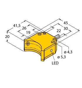 TURCK NI4-DS20-2Y1X2 Inductive Sensors