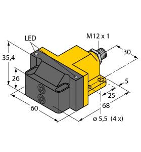 TURCK NI4-DSU26-2Y1X2-H1140 Inductive Sensors