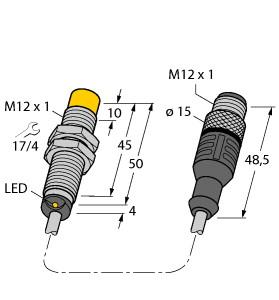 TURCK NI4-M12-AN6X-0.2-RS4T Inductive Sensors