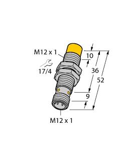 TURCK NI4-M12-AP6-H1141 Inductive Sensors