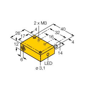TURCK NI4-Q12-RZ31X Inductive Sensors