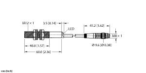 TURCK NI4-S12-AP6X-0.2-PSG3M Inductive Sensors