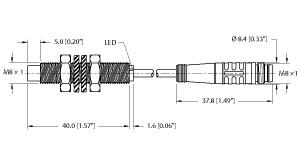 TURCK NI4U-EG08-AP6X-0.2-PSG3 Inductive Sensors
