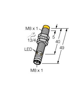 TURCK NI4U-EG08-AP6X-V1131 Inductive Sensors