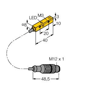 TURCK NI4U-Q8SE-AP6X-0.3-RS4T Inductive Sensors