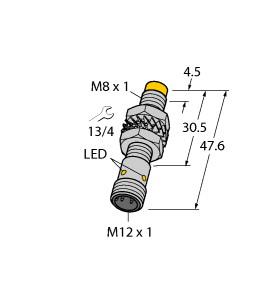 TURCK NI5-M08-AN6X-H1341 Inductive Sensors